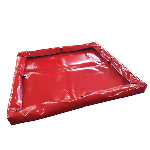 BAC DE RETENTION SOUPLE POUR HYDROCARBURE 1500 x 1550 x 80 mm