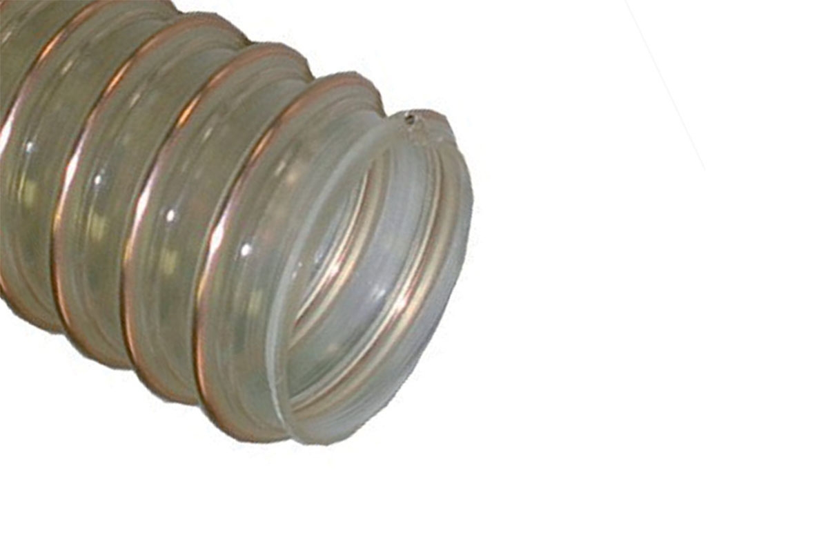 FLEXIBLE INDUSTRIAL  AIRFLEX SPIRALE A RESSORT - TRANSPARENT