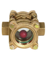 CONTROLEUR DE CIRCULATION DN15 TARAUDE ACIER NOIR PN16