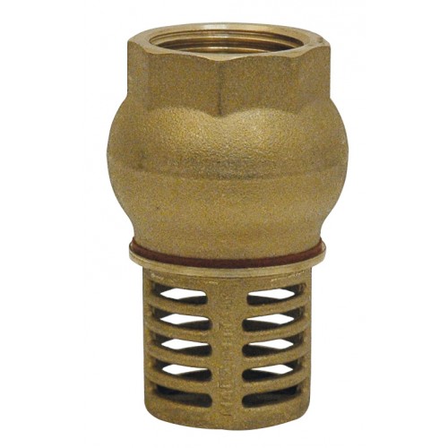 CLAPET CREPINE A LEVEE VERTICALE - SERIE INDUSTRIE - CLAPET LAITON REVETU NBR