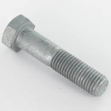 BOULON ACIER ZINGUE TH - DIN 931 - FILETAGE PARTIEL - CLASSE 8.8 - M14