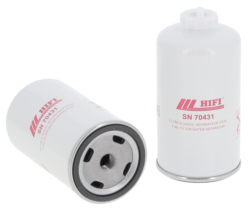 FILTRE A GASOIL SEPARATEUR D'EAU SN 70431 - HIFFI FILTER