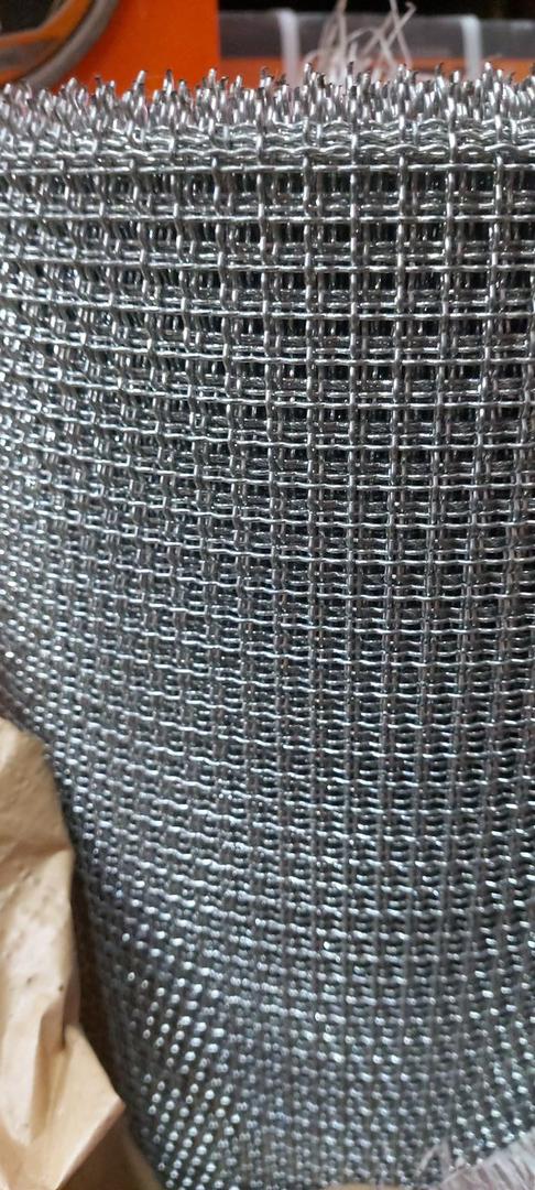 TOILE METALLIQUE TISSEE GALVA ( GRILLAGE TAMIS CACAO) - Larg. 1000mm - Rlx 20m