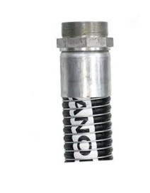 FLEXIBLE COMPOSITE DE DEPOTAGE PRODUITS CORROSIFS - TYPE SST 14 BAR - EQUIPÉ DE RACCORDS MÂLE BSP INOX - LONG 12m