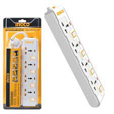 RALLONGE ELECTRIQUE(PRISE D'EXTENSION) 3m/4 PRISE - INGCO