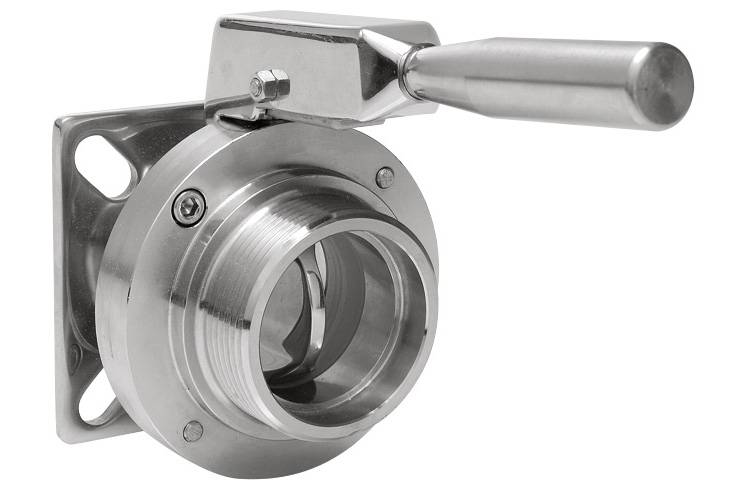 VANNE ALIMENTAIRE INOX 316L DN 50