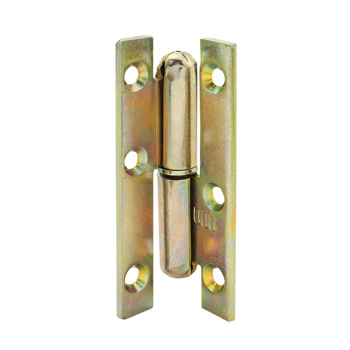 PAUMELLES A BAGUE LAITON - BOUTS CARRES - TROPICALISEES - GAUCHE/DROITE - 110X55