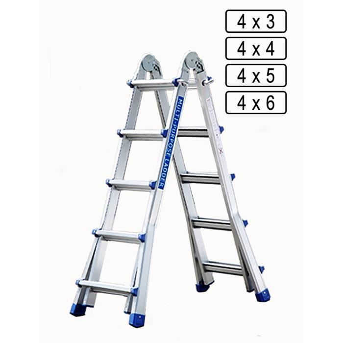 ECHELLE COULISSANTE  ALU 4X6