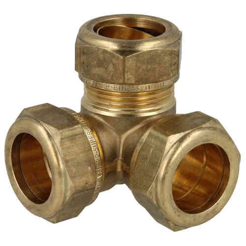RACCORD BICONIQUE COUDE 3 SORTIES LAITON